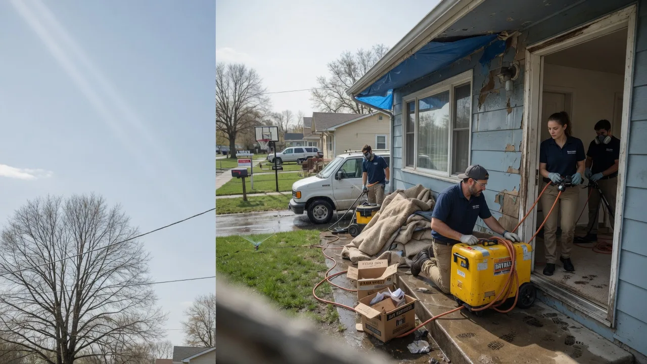 Basement Flood Cleanup in Troy, IN near me